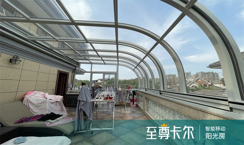 小区二楼平台可以搭移动阳光棚吗